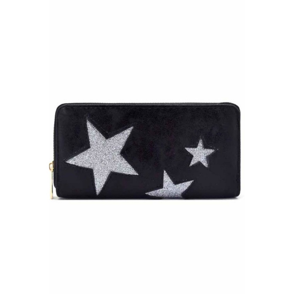 Star Vegan Leather Wallet